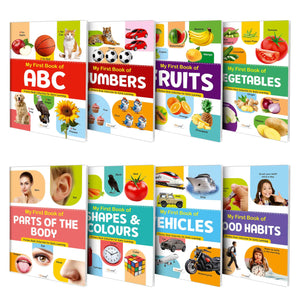 Picture Book Collections For Early Learning : Kids Learning Book, My First Picture Book Collection For Early Learning KidS Book Collection With 8 Topics