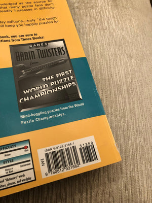New York Times Toughest Crossword MegaOmnibus, Volume 1 (NY Times),Used