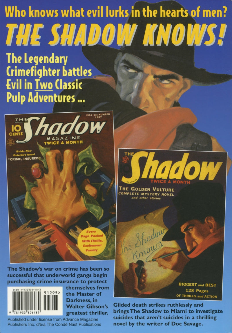 The Shadow: 'The Golden Vulture' and 'Crime, Insured',New