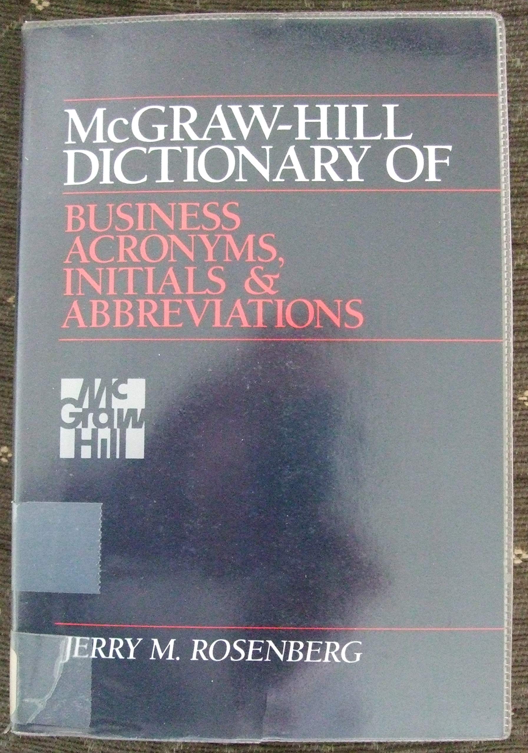 McGrawHill Dictionary of Business Acronyms, Initials, and Abbreviations,Used
