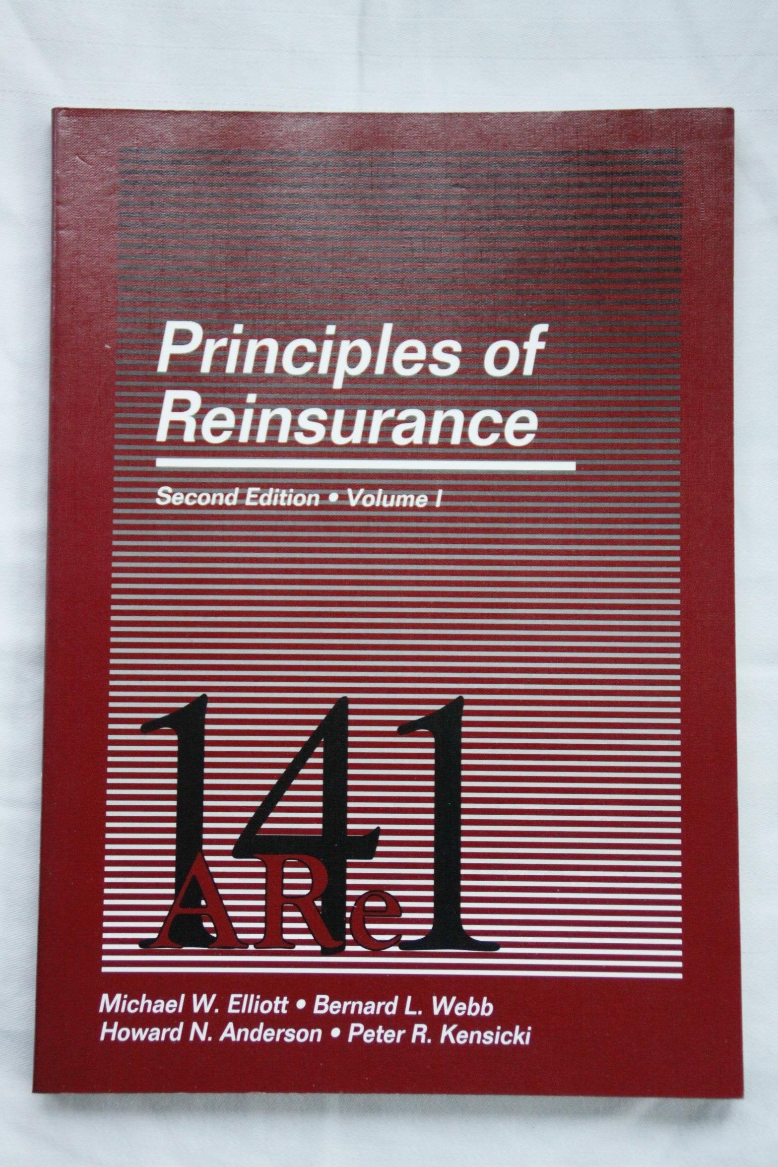 Principles of Reinsurance (Vol 1&2)(2nd ed) (Item # 14102 & 14103),Used