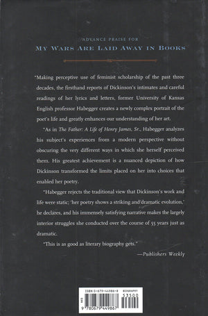 My Wars Are Laid Away In Books: The Life Of Emily Dickinson,Used