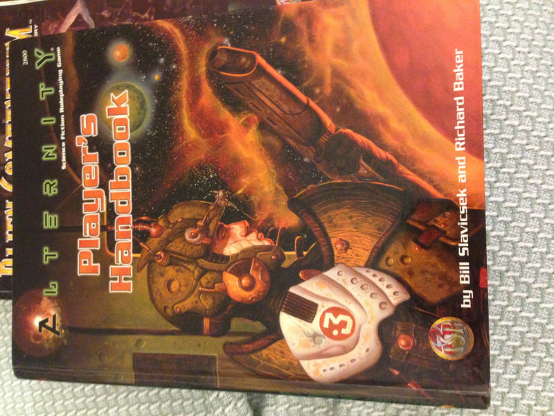 Alternity Player'S Handbook (Alternity Scifi Roleplaying, Core Book, 2800),New