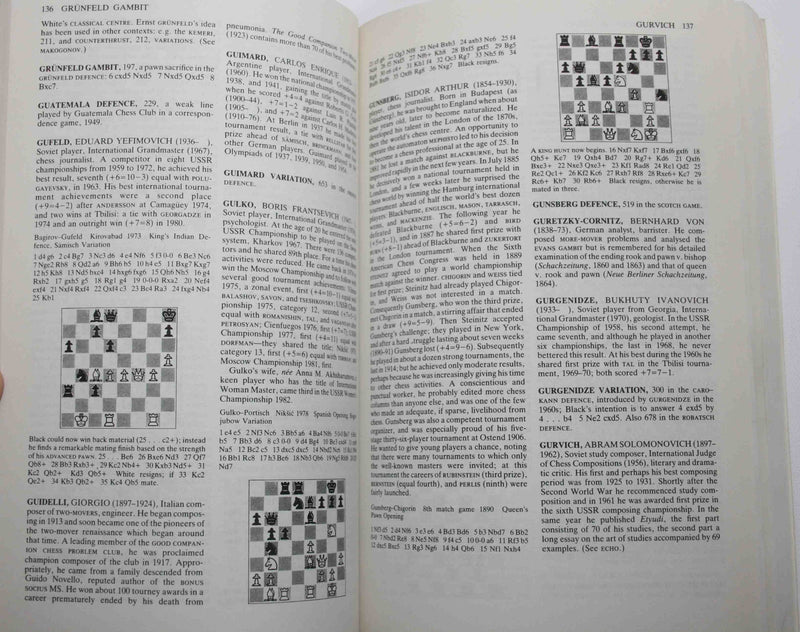 The Oxford Companion to Chess (Oxford Quick Reference),Used
