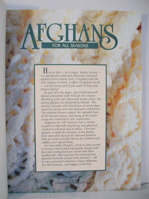 Afghans for All Seasons (Crochet Treasury Series),New