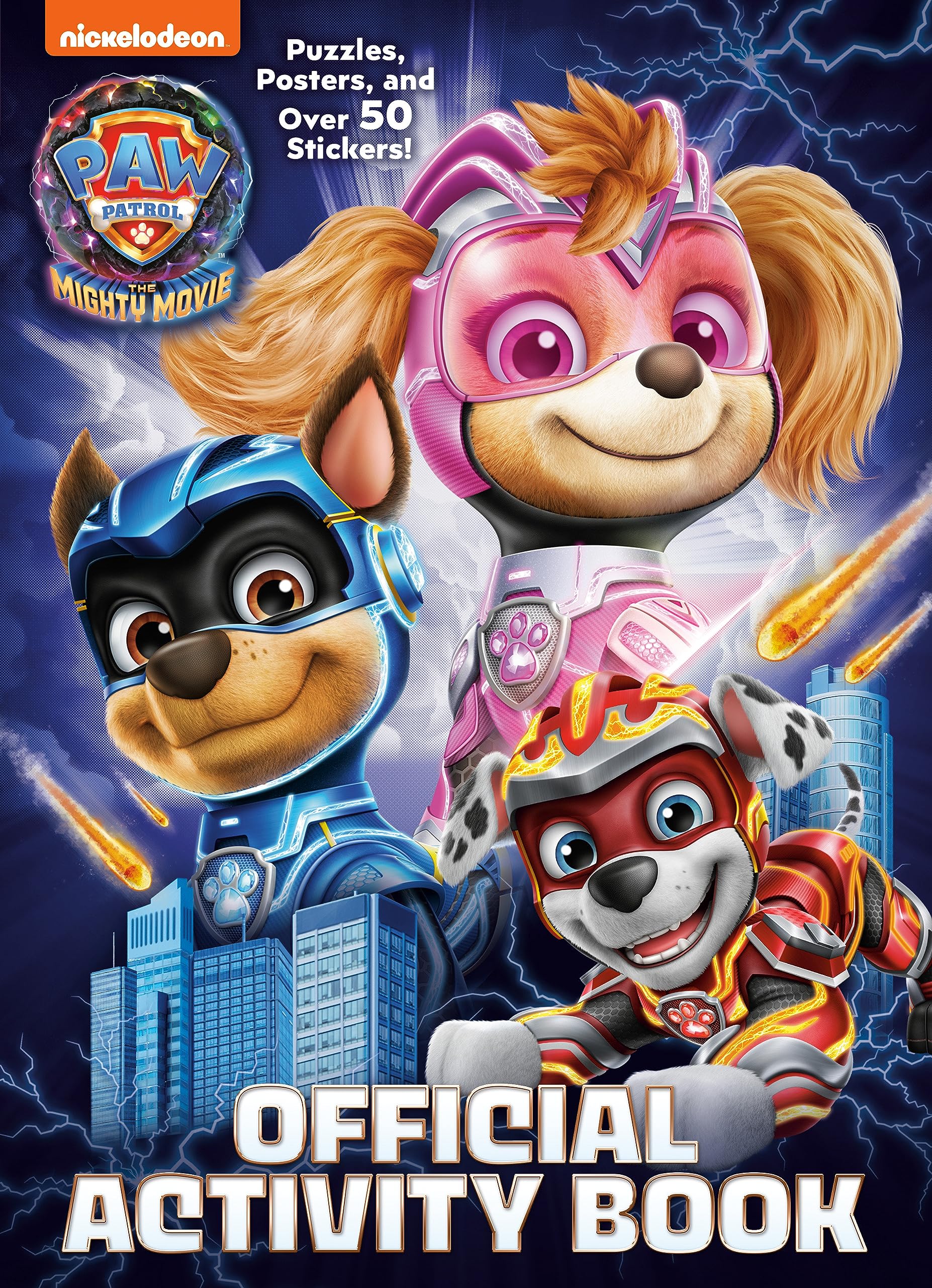 Paw Patrol: The Mighty Movie: Official Activity Book,New