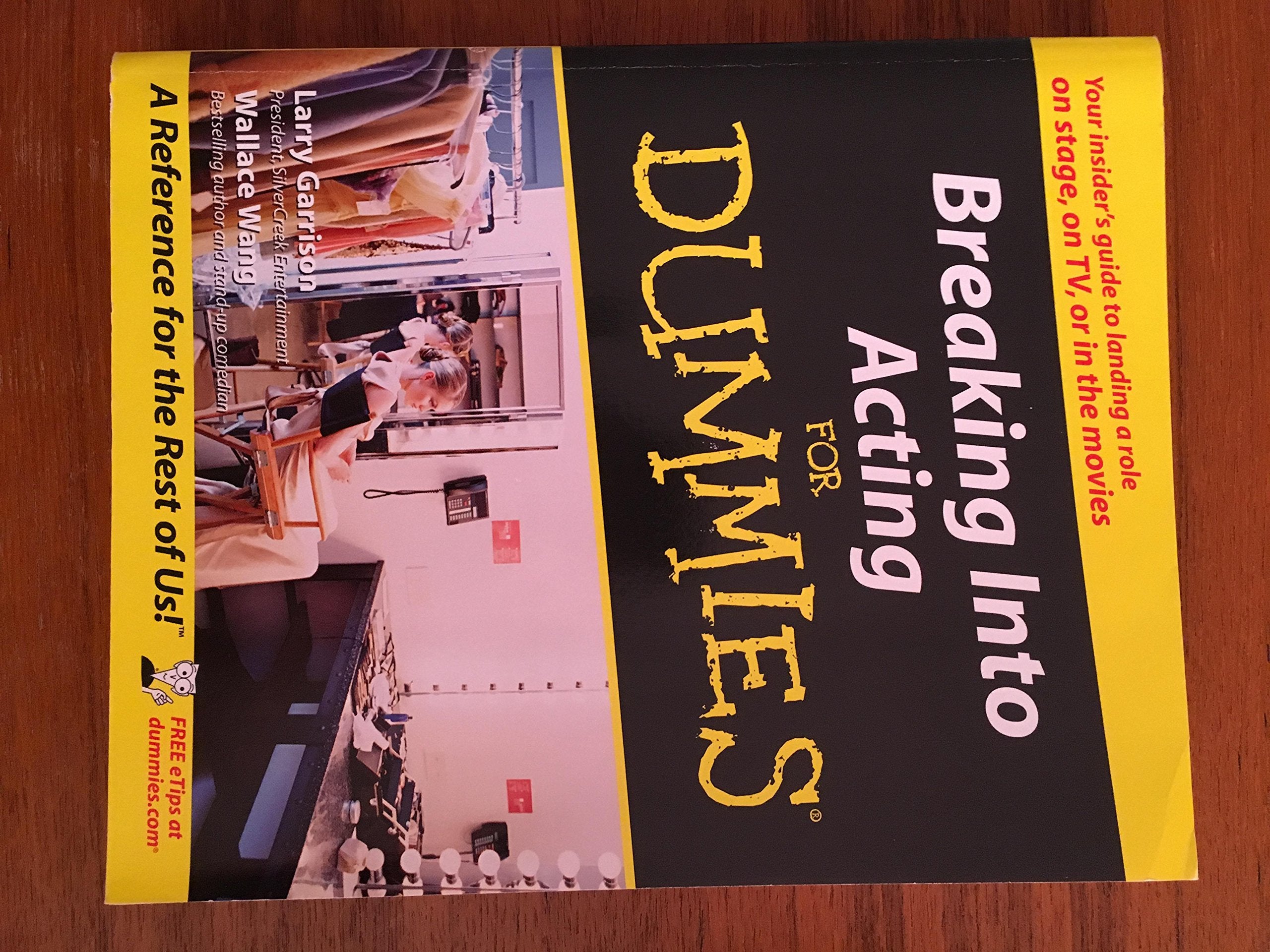 Breaking into Acting for Dummies,Used