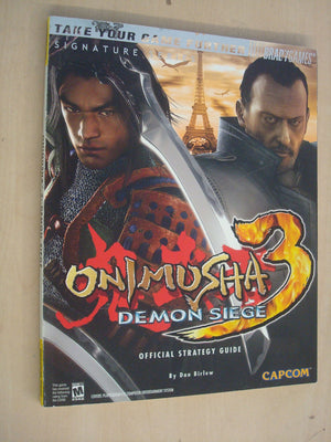 Onimusha(tm) 3: Demon Siege Official Strategy Guide (Brady Games),Used