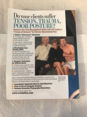 Advanced Myoskeletal Techniques By Erik Dalton (2005) Perfect Paperback