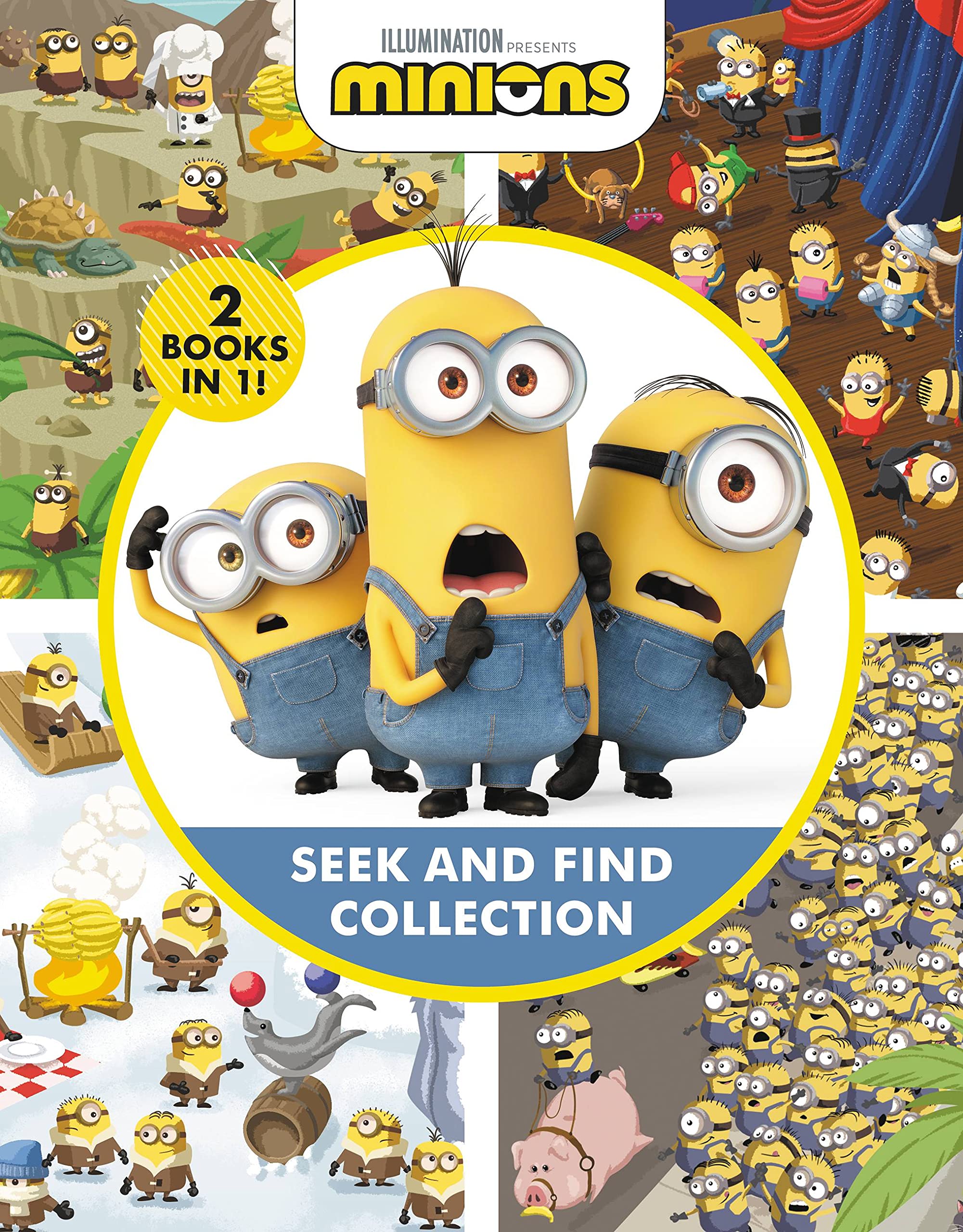 Minions: Seek and Find Collection,New