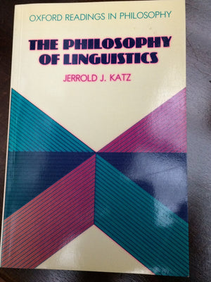 The Philosophy of Linguistics (Oxford Readings in Philosophy),Used