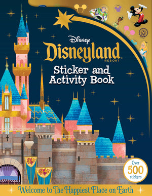 Disneyland Parks Sticker And Activity Book: With Over 500 Stickers,New