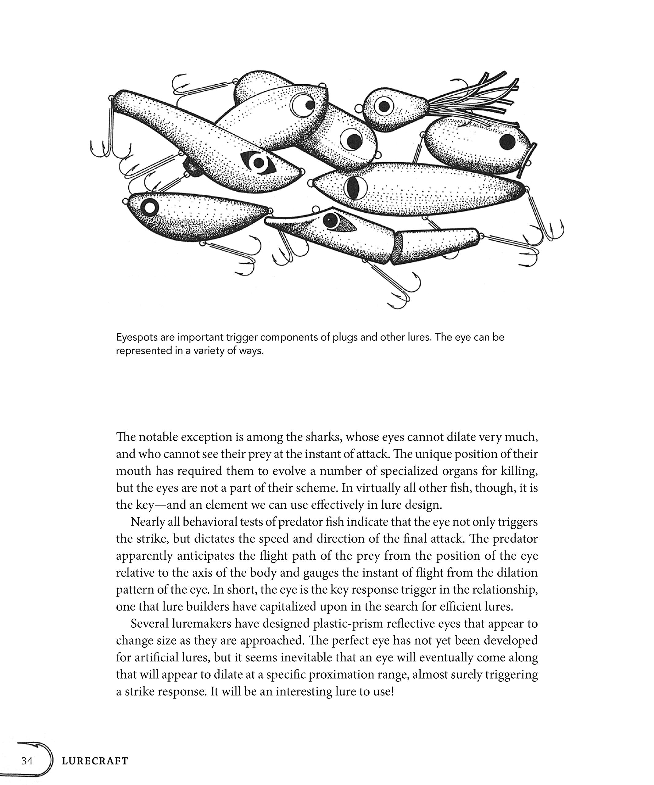 Lurecraft: How to Make Plugs, Spinners, Spoons, and Jigs to Catch More Fish (Fox Chapel Publishing),Used