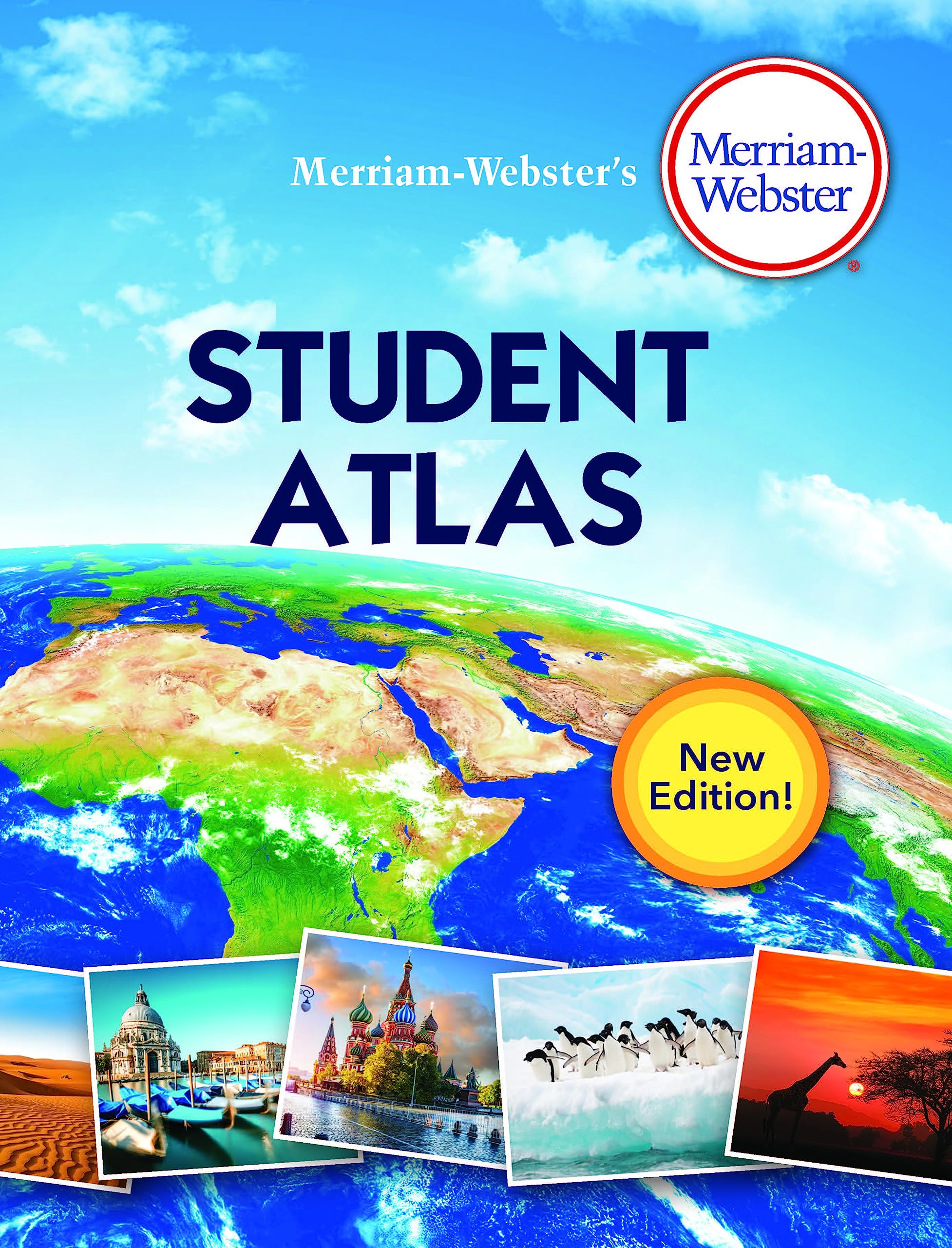 Merriamwebsters Student Atlas  Features Fullcolor Physical, Political, & Thematic Maps,Used
