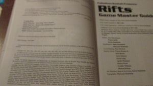 Rifts: Game Master Guide,Used