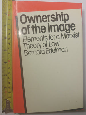 Ownership of the image: Elements for a Marxist theory of law,Used