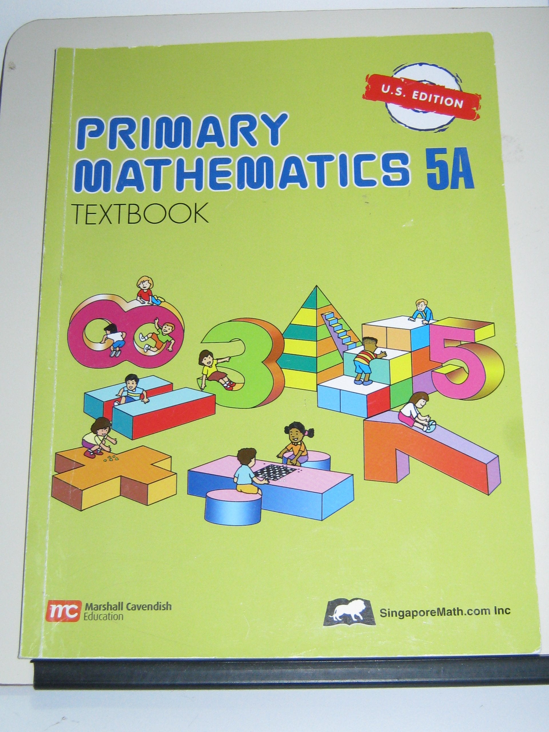 Primary Mathematics: 5A Textbook (U.S. Edition),Used