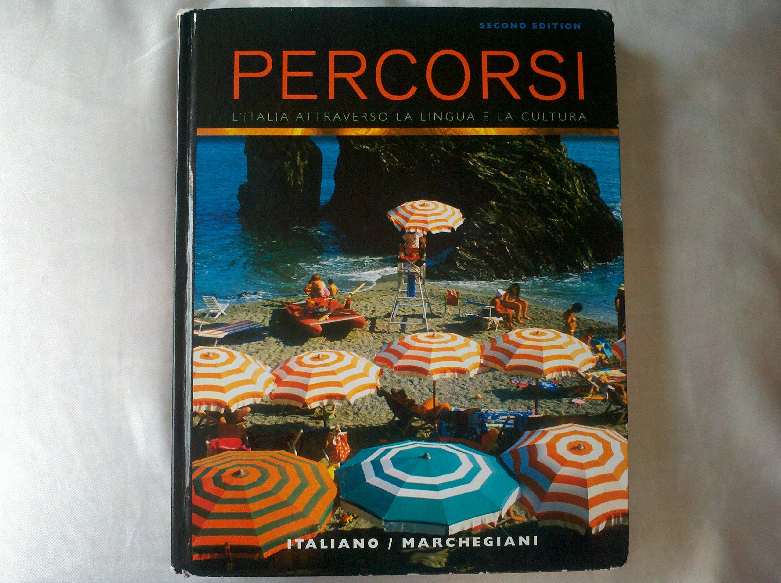 Percorsi: L'italia Attraverso La Lingua E La Cultura (Italian Edition),Used