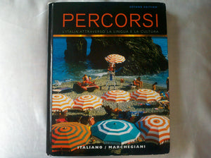 Percorsi: L'italia Attraverso La Lingua E La Cultura (Italian Edition),Used