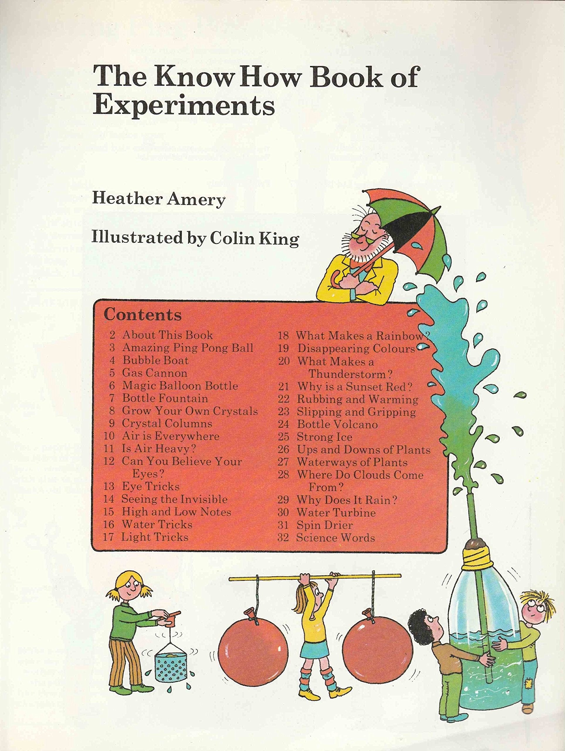 Know How Book of Experiments,Used