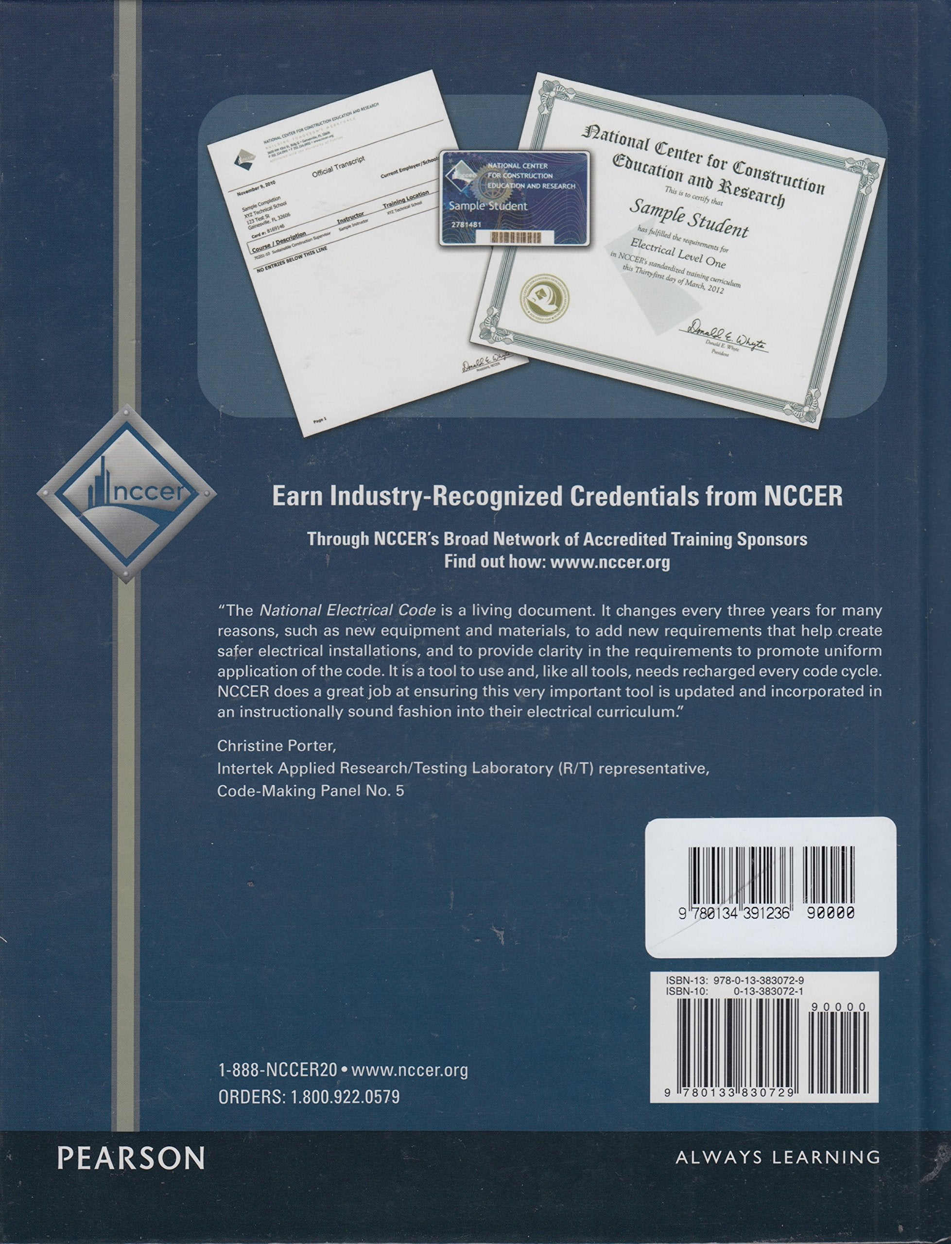 Electrical Level 2 Trainee Guide, Case Bound,Used