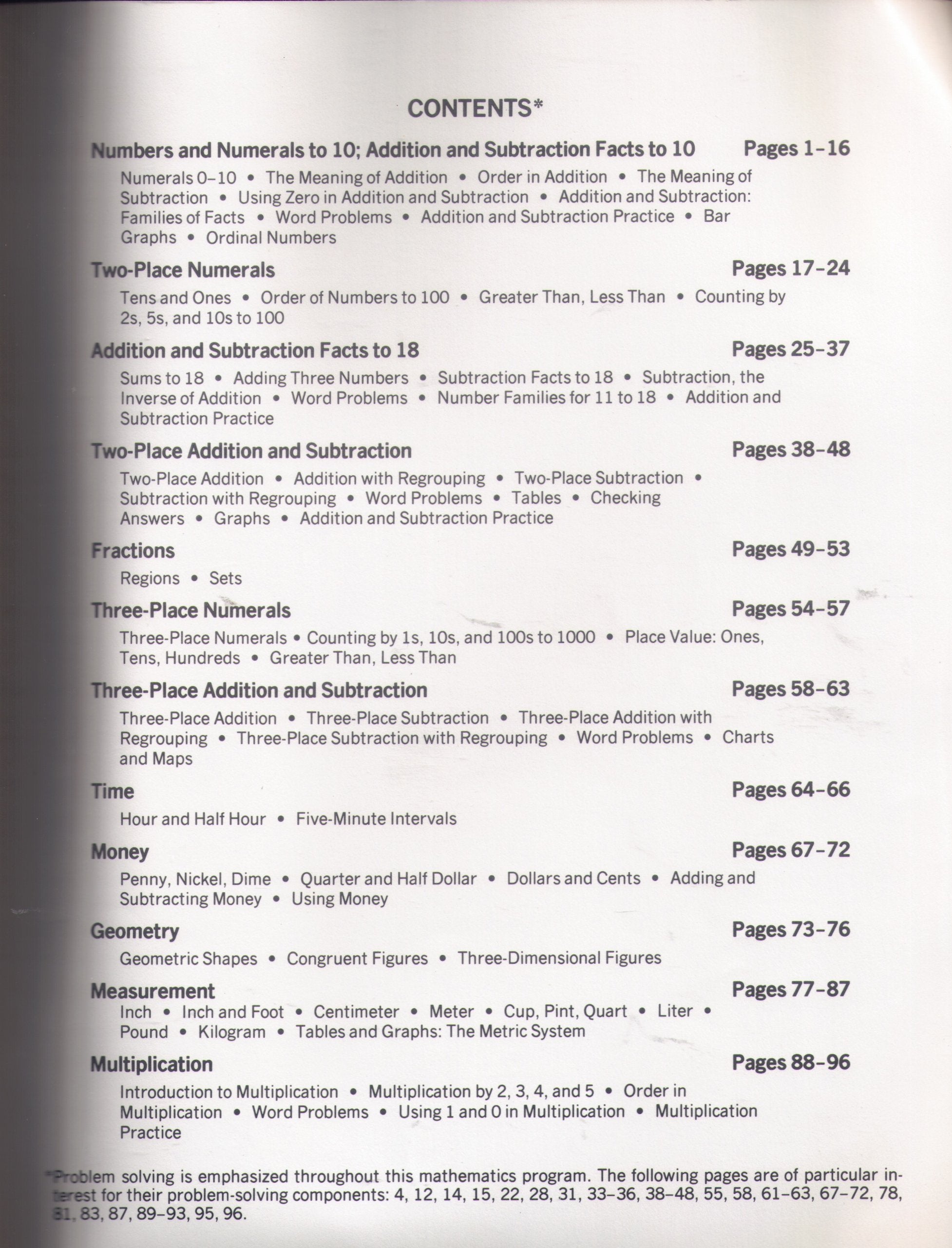 Mathematics Skills, Concepts, Problem Solving: Level C,Used