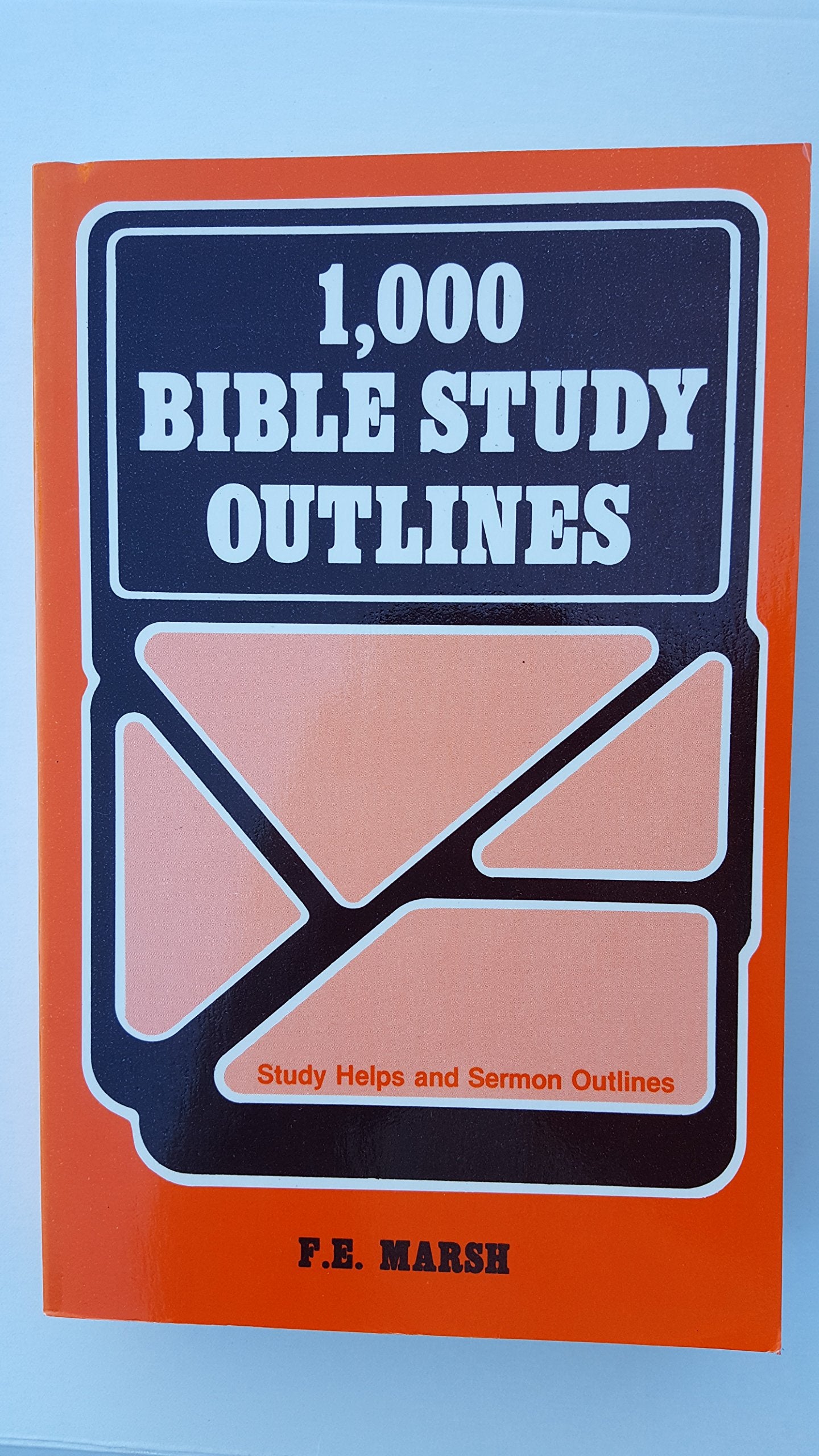 1,000 Bible Study Outlines: Study Helps and Sermon Outlines,Used