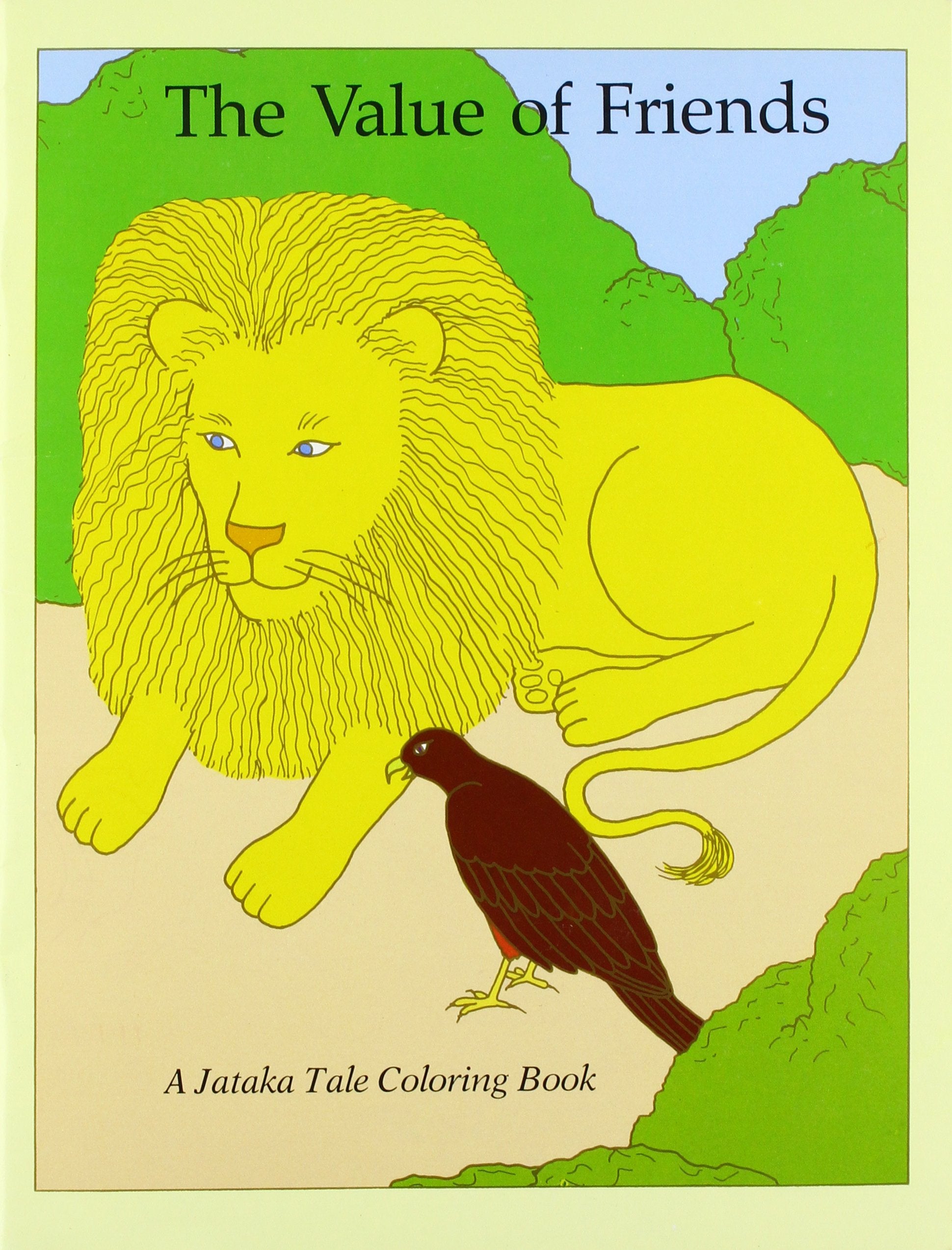 Coloring Book Value of Friends/Best of Friends (Children's Buddhist Stories) (Spanish Edition),Used