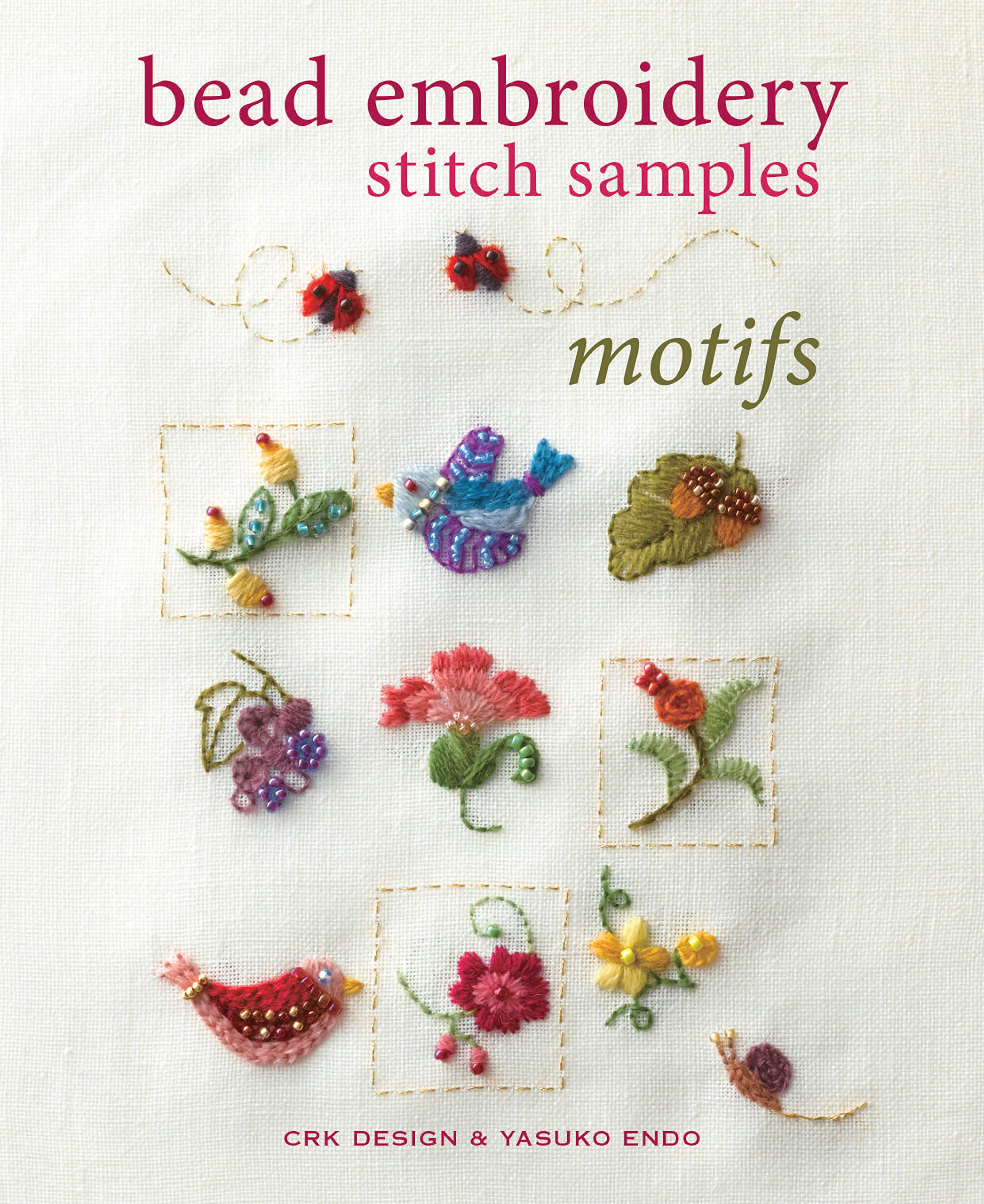 Bead Embroidery Stitch Samples  Motifs,Used