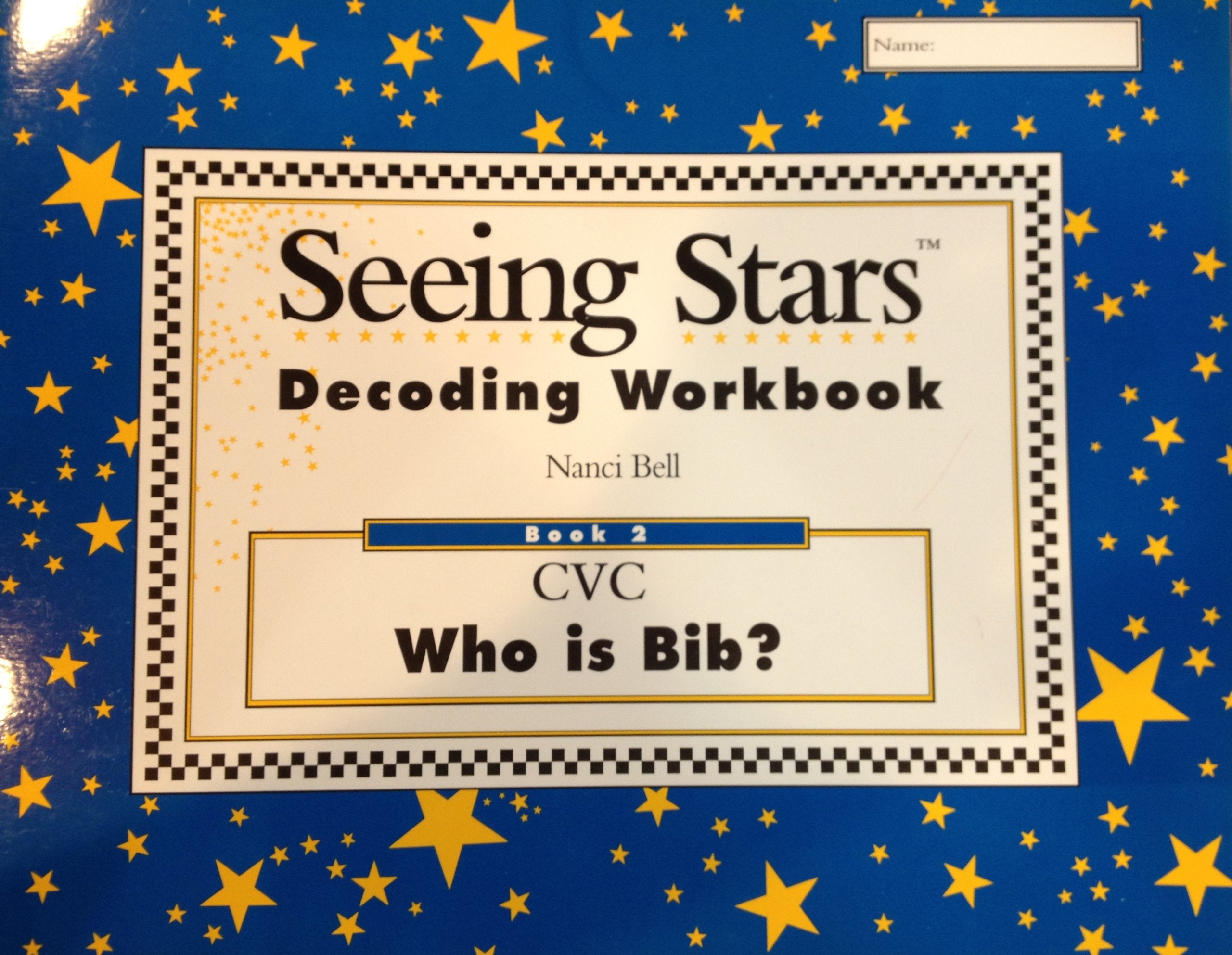 Seeing Stars Decoding Workbook Book 2,New