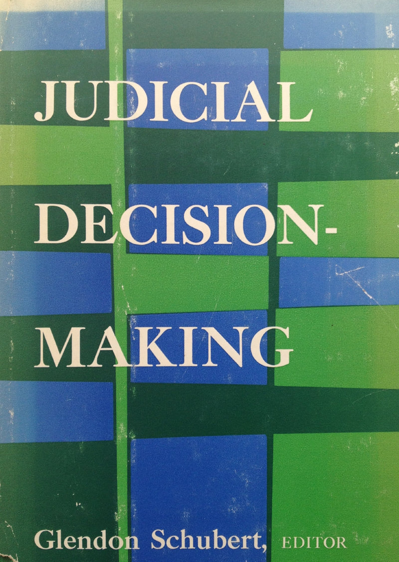 Judicial Decisionmaking,Used
