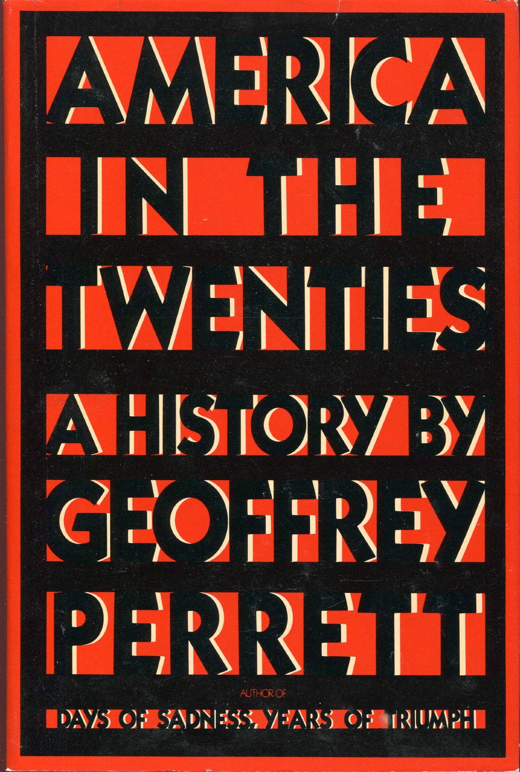America in the twenties: A history,Used