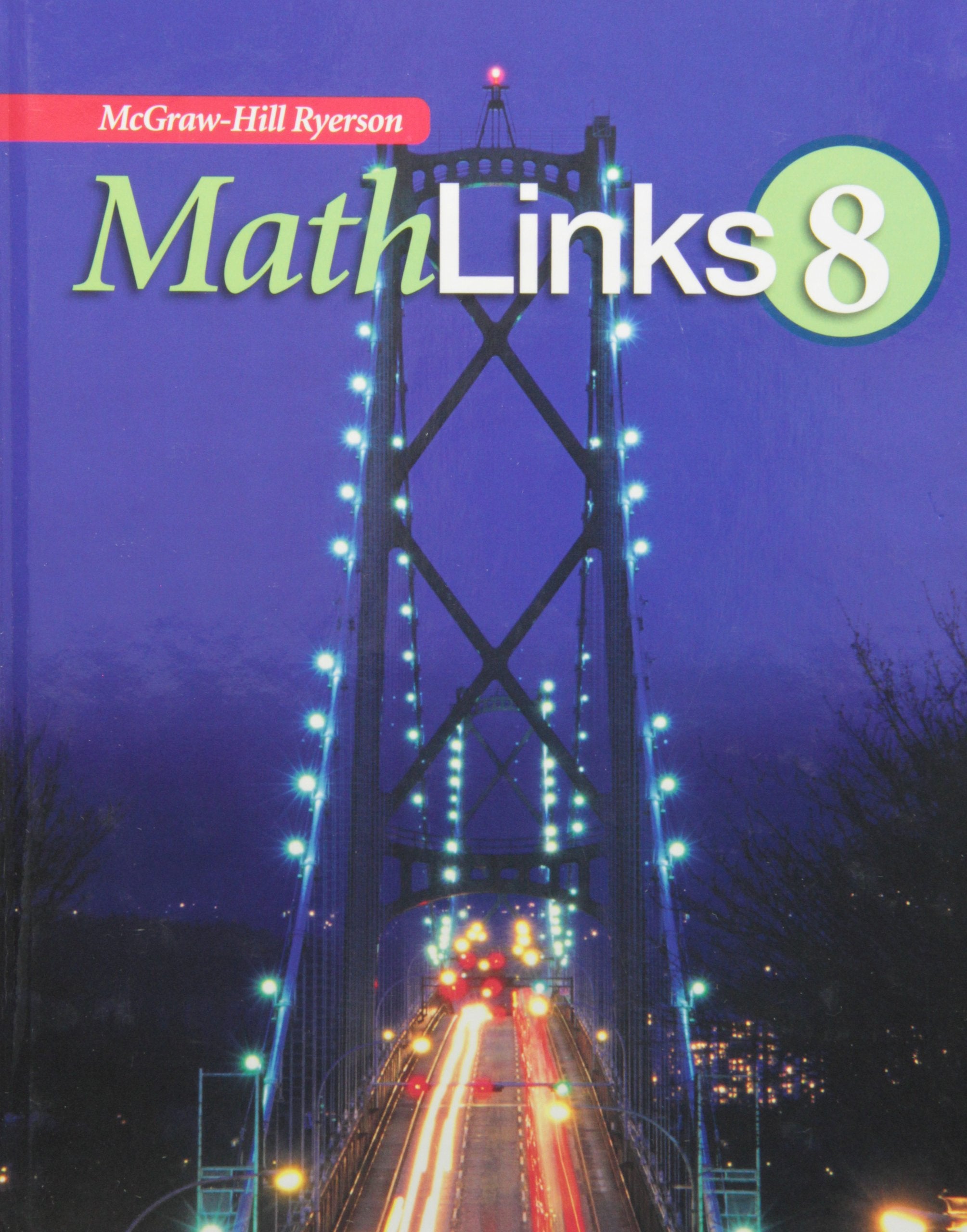 MathLinks 8 Student Edition,Used