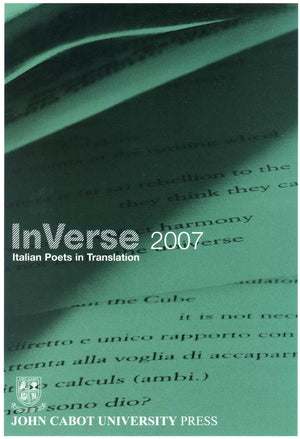 InVerse 2007: Italian Poets in Translation,Used
