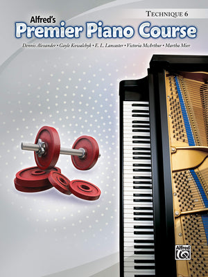 Premier Piano Course Technique, Bk 6 (Premier Piano Course, Bk 6),Used