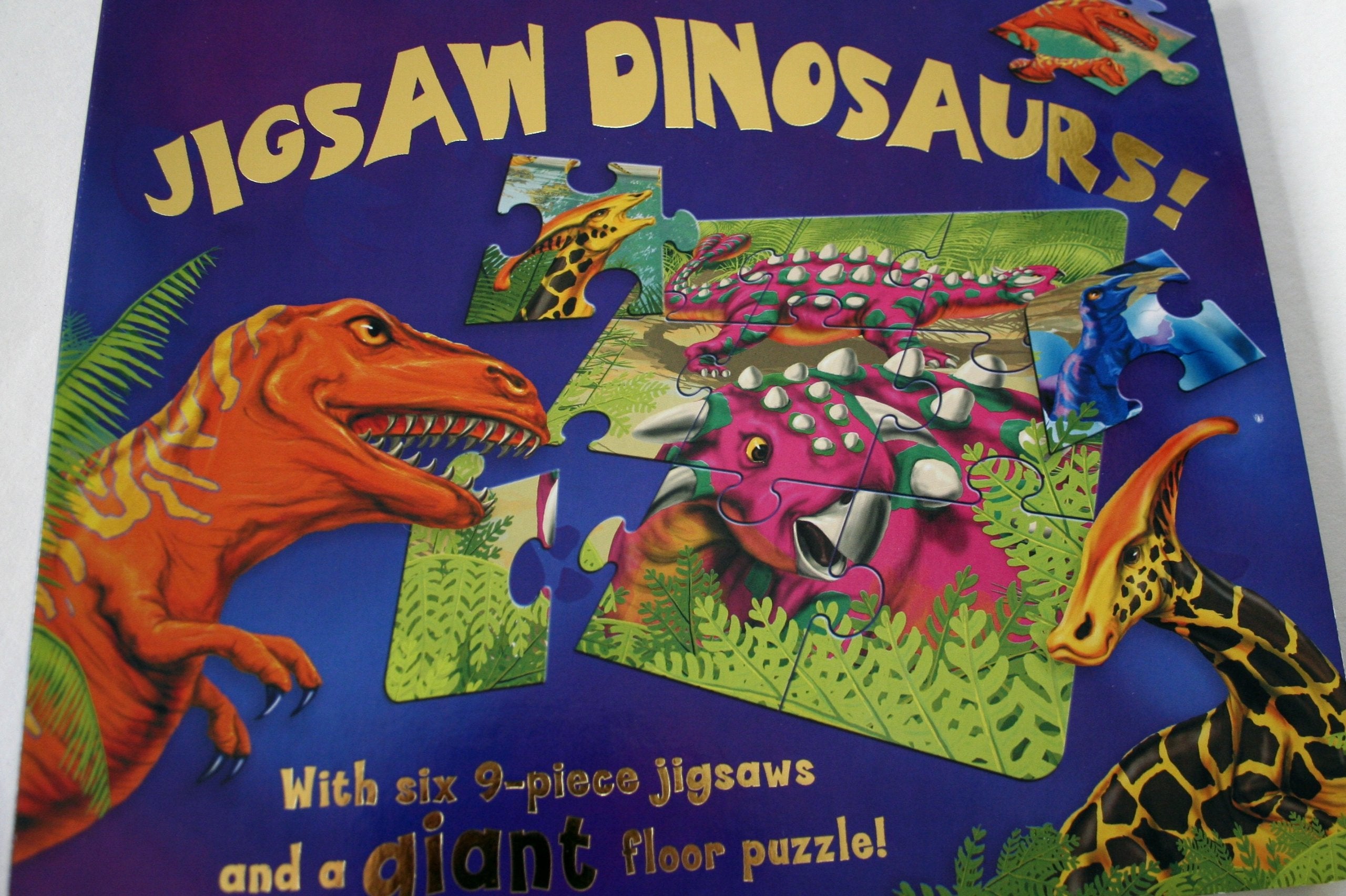Jigsaw Dinosaurs (Jigsaw Floor Puzzle),New