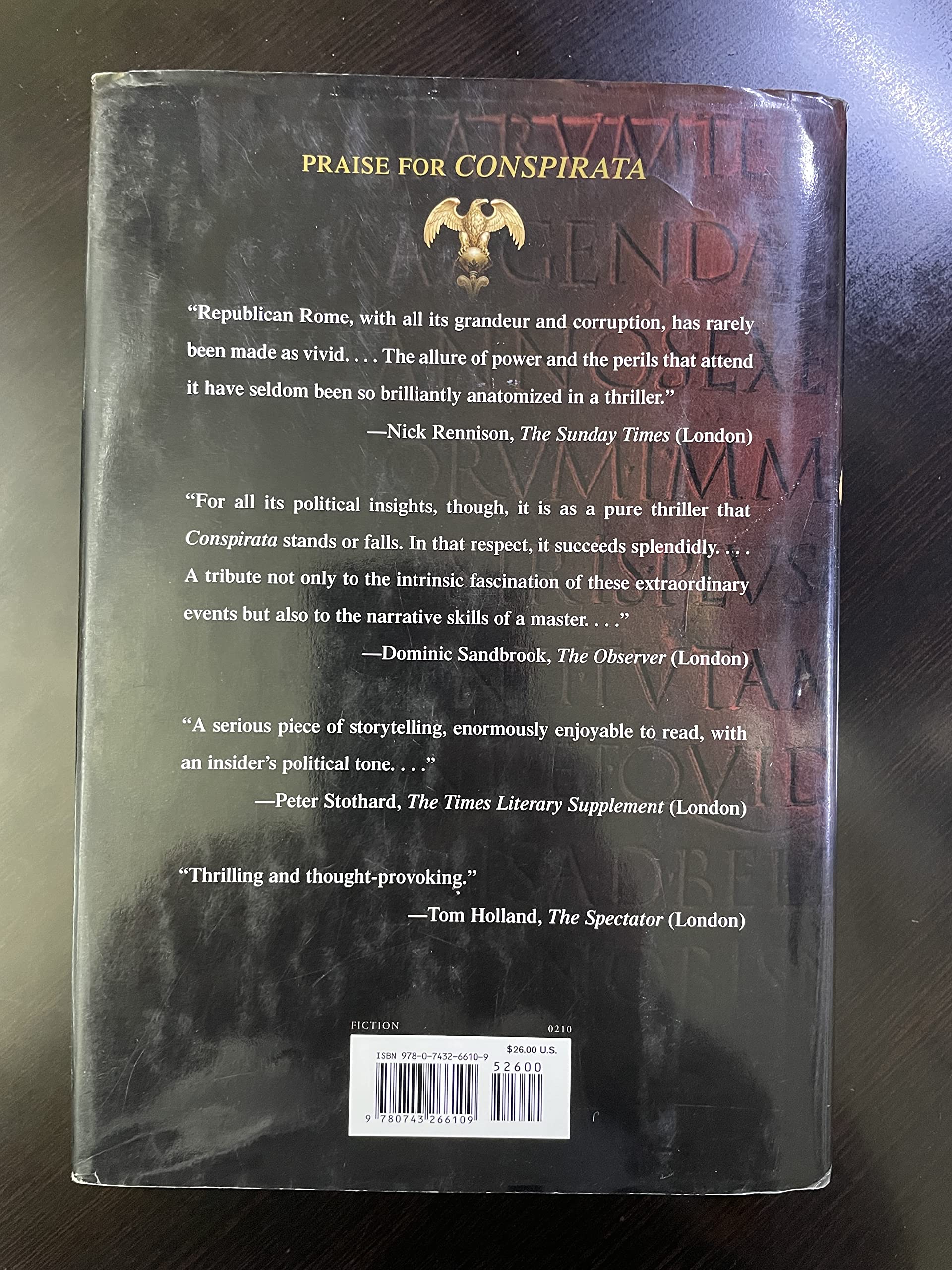 Conspirata: A Novel Of Ancient Rome