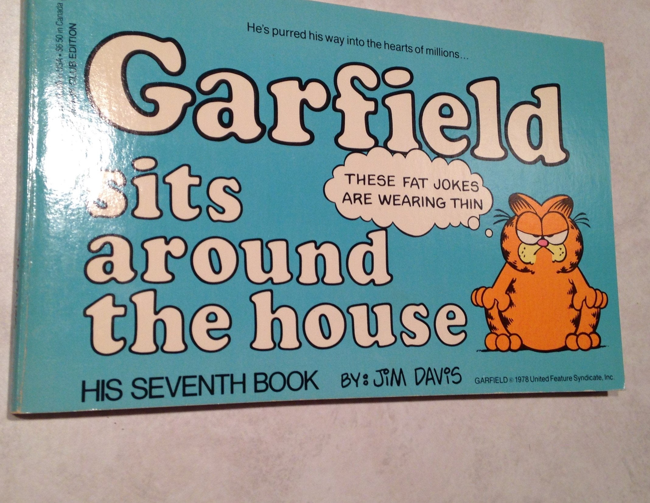 Garfield Sits Around the House,Used