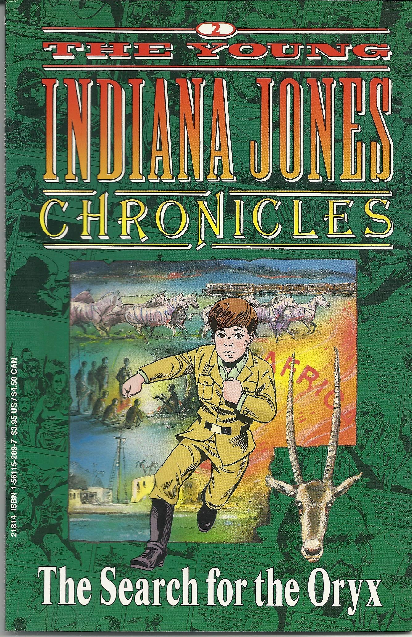 The Search for the Oryx (Young Indiana Jones Chronicles),Used