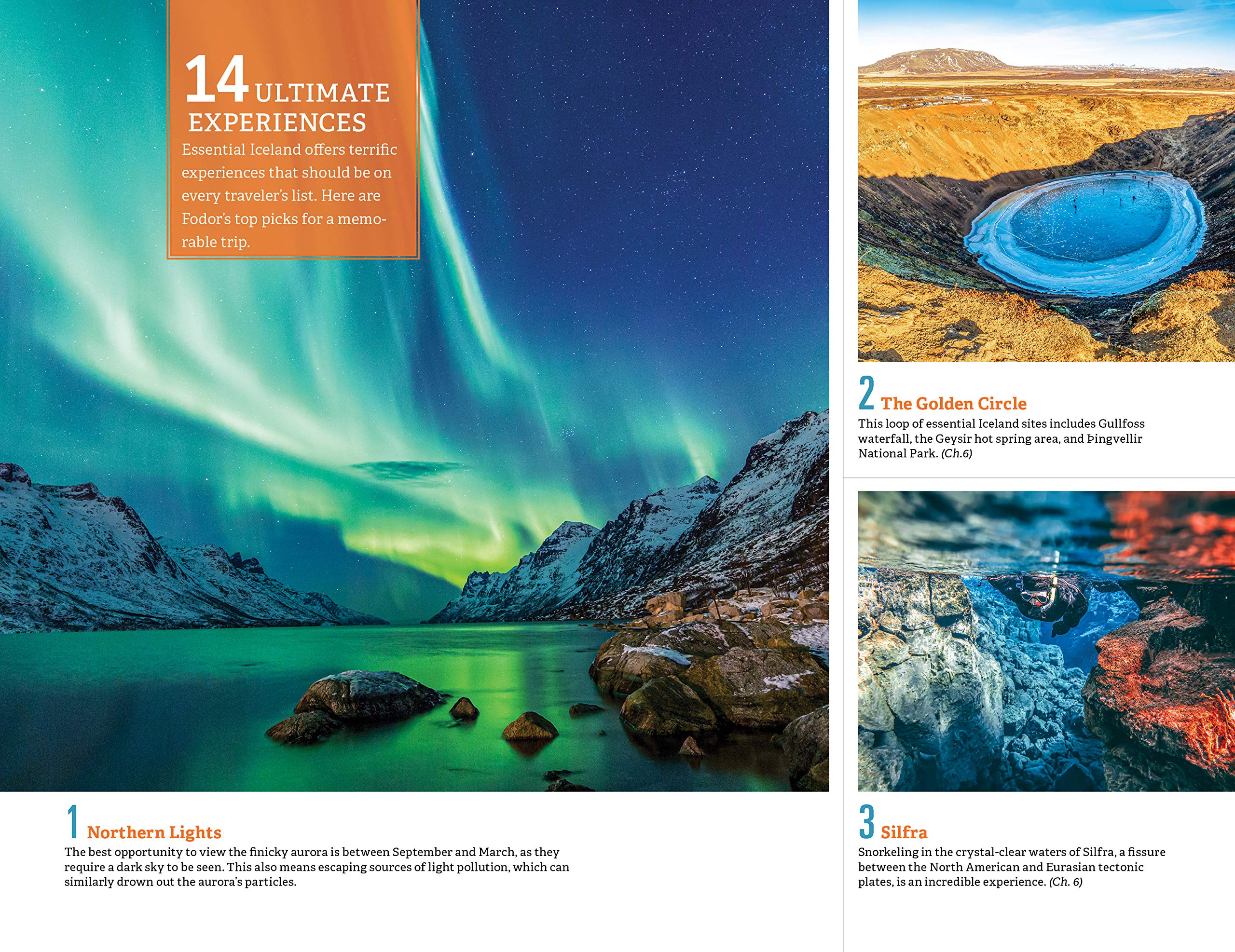 Fodor's Essential Iceland (Fullcolor Travel Guide),Used