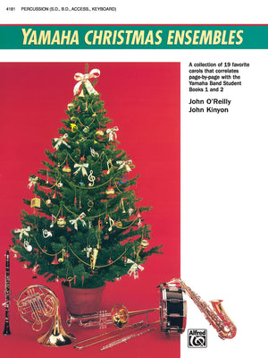 Yamaha Christmas Ensembles: Percussion (Yamaha Band Method),Used
