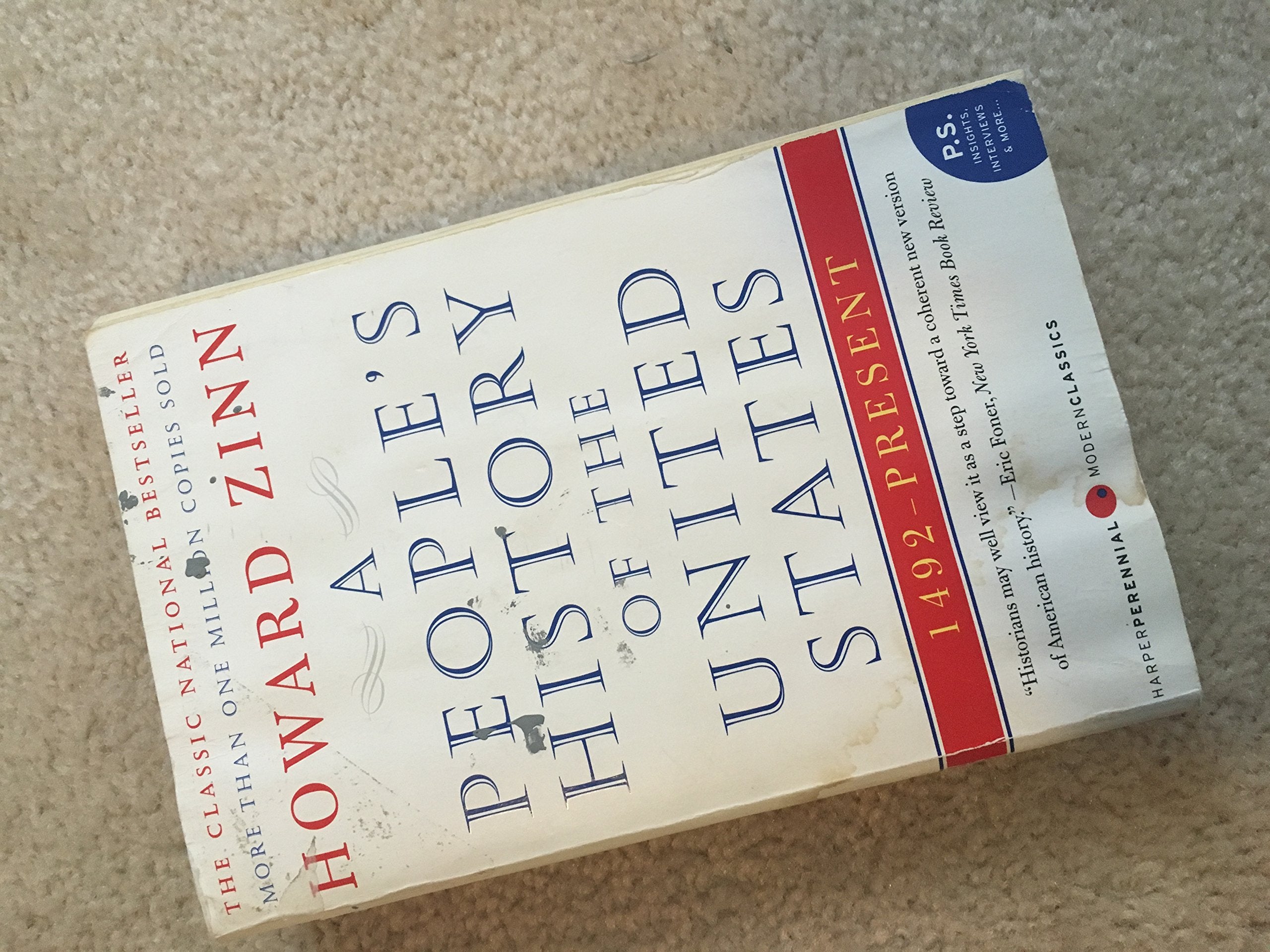 A People'S History Of The United States: 1492 To Present,Used
