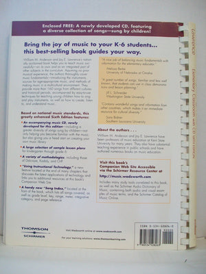 Integrating Music into the Elementary Classroom (with CD),Used