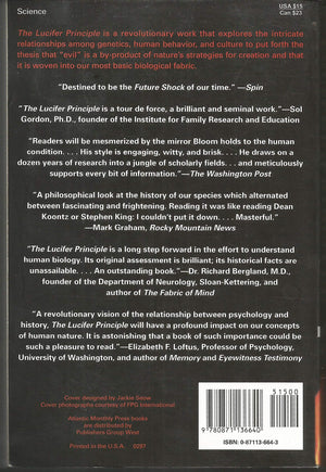 The Lucifer Principle: A Scientific Expedition into the Forces of History by Atlantic Monthly Press