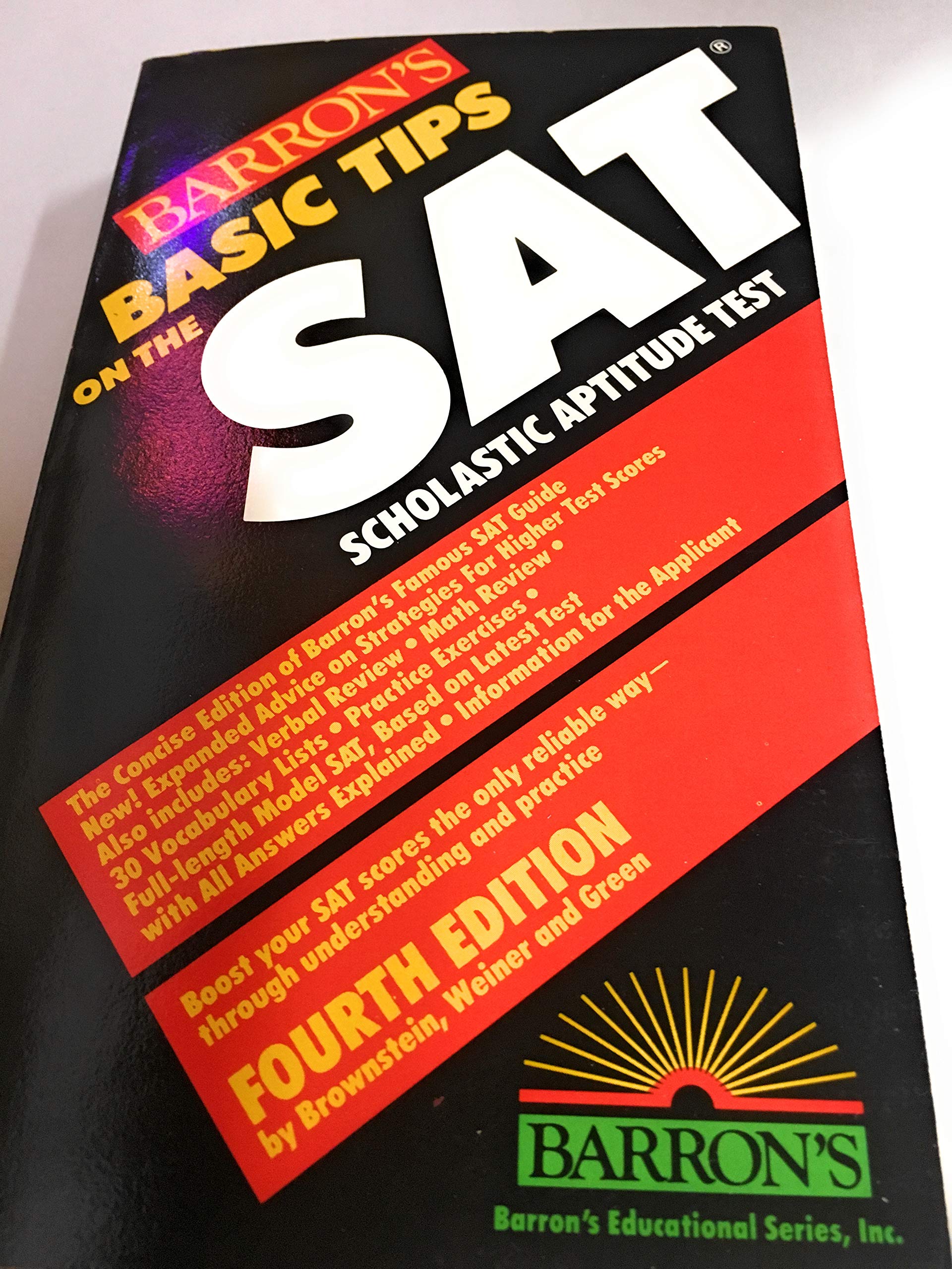Basic Tips on the Scholastic Aptitude Test, SAT,Used