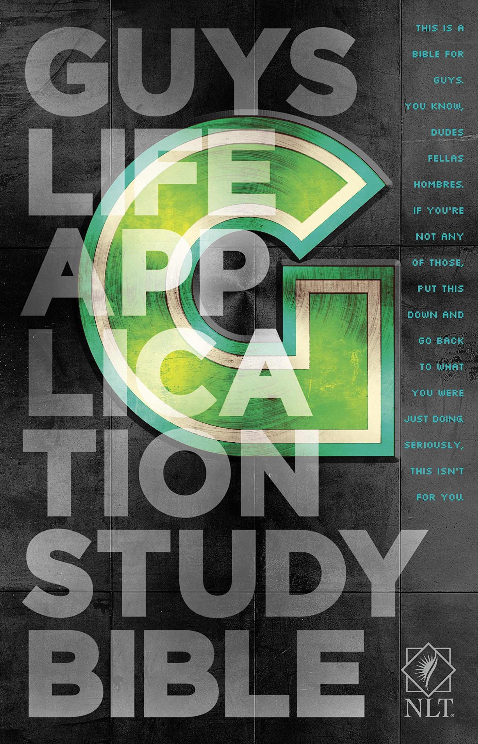 NLT Guys Life Application Study Bible (Softcover),Used