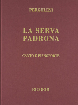 La Serva Padrona, Cloth, Italian only: Vocal Score,Used