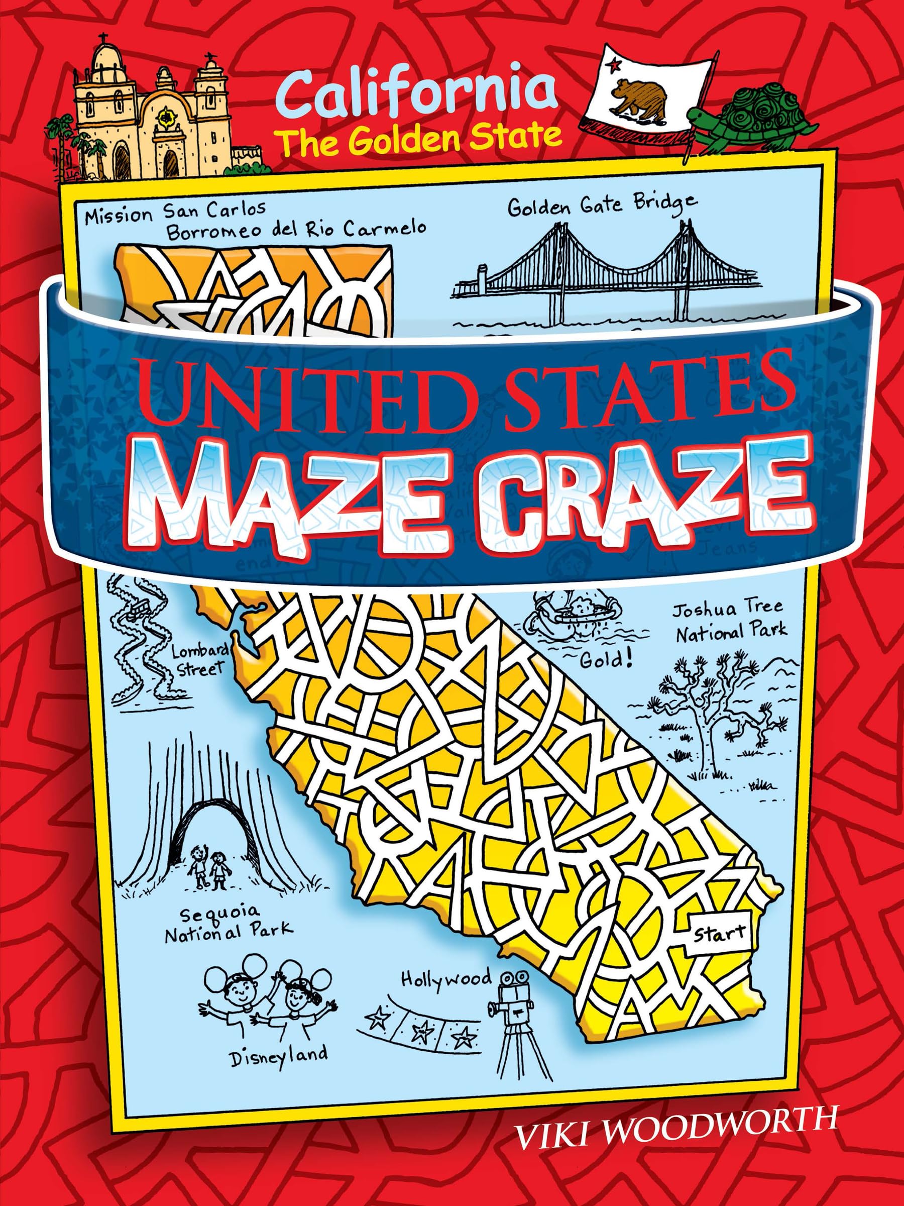 United States Maze Craze (Dover Kids Activity Books: U.S.A.),Used