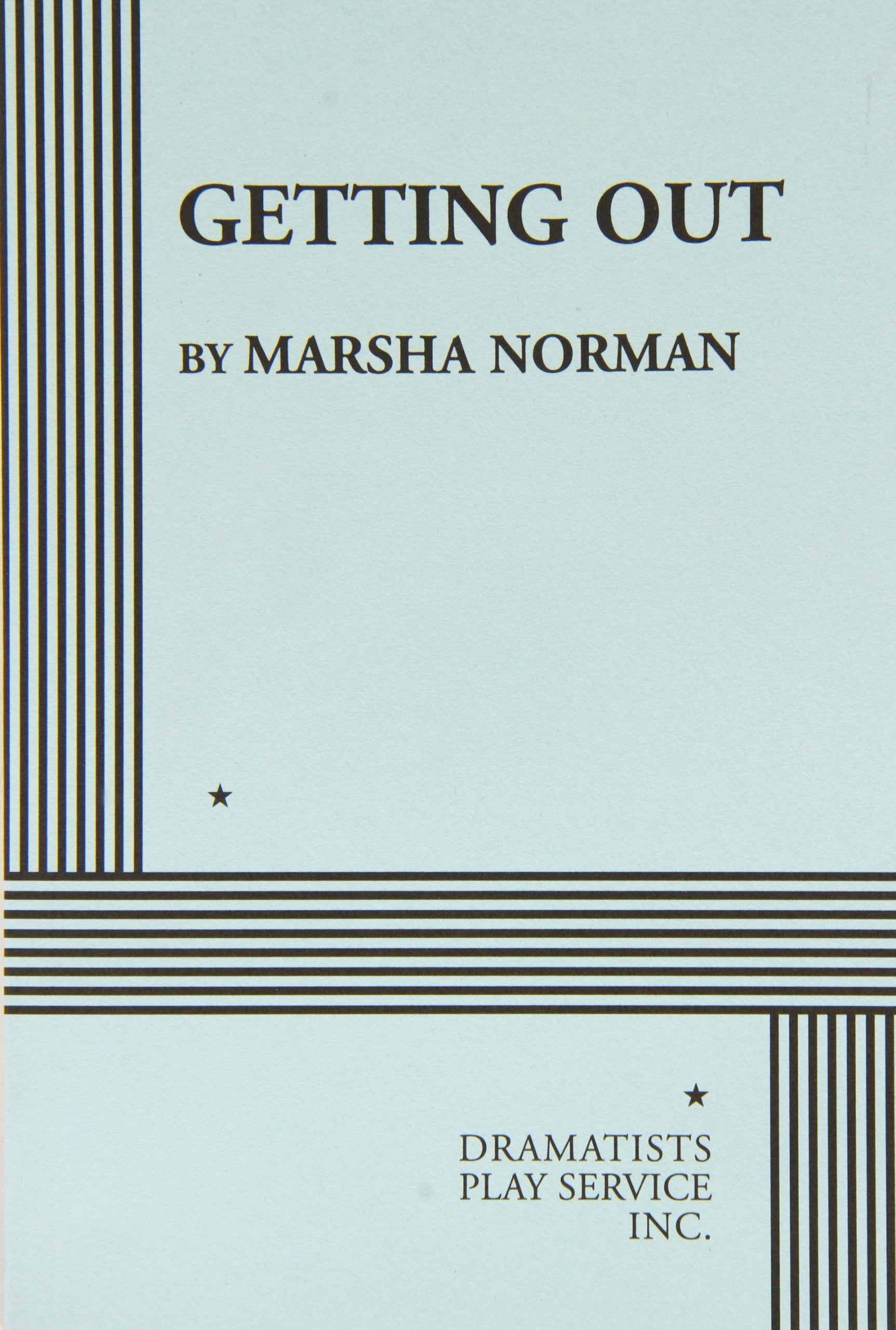 Getting Out: Play In Two Acts,Used