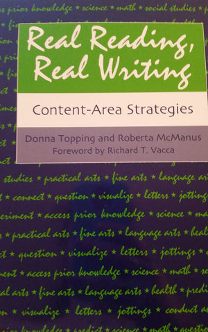 Real Reading, Real Writing: ContentArea Strategies,Used